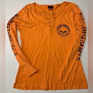 Harley Davidson, Large, Long Sleeve